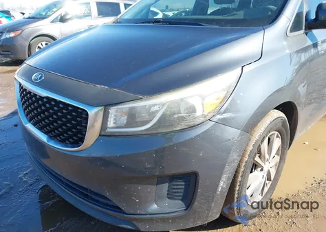 2016 Kia Sedona Lx from USA, damaged, VIN KNDMB5C1XG6183993